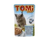Tomi Junior pouch for cats 100g -  chicken